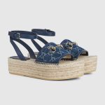 Gucci Women’s flatform espadrille with Horsebit - Image 3